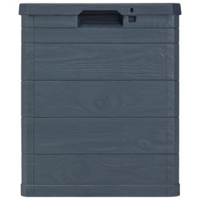 vidaXL Garden Storage Box 90 L Anthracite