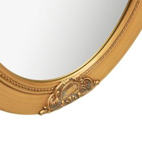 vidaXL Wall Mirror Baroque Style 19.7"x27.6" Gold