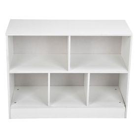 Modern Cabinet Open Type Large Storage Space Durable Multi Compartment Bookshelf for Home Office