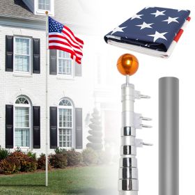 Telescopic Flag Pole Kit