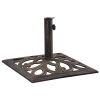 Umbrella Base Bronze 26.5 lbs 19.3" Cast Iron