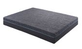 11-inch Queen Size Bed Mattress Gel-Infused Memory Foam Hybrid Mattress, Dark Gray, Mattress in a Box