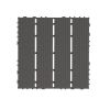 Plastic Interlocking Deck Tiles,44 Pack Patio Deck Tiles,12"x12" Square Waterproof Outdoor All Weather Use