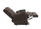 Brown Power Lift Recliner with Heating and Massage