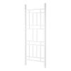 Garden Trellis 28"W x 75"H for Climbing Plants, Vinyl Trellis Indoor Outdoor Plant Support for Vines, Flowers, Vegetables, White