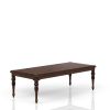 Mahogany Expandable Dining Table Traditional