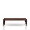 Mahogany Expandable Dining Table Traditional