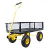 Wagon Cart Garden cart trucks make it easier to transport firewood