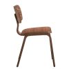 Walnut Side Chair with Tapered Leg (Set of 2)