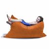 Jaxx 3.5 Ft Pillow Saxx Kids Bean Bag, Mandarin