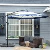 Outdoor beach umbrella /Cantilever Umbrella (Swiship-Ship)(Prohibited by WalMart)