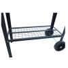 Aveyas Mobile Metal Raised Garden Bed Cart with Legs