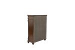 Antique Cherry / Antique Walnut Wooden 1pc Chest Of Drawers Storage Bedroom Furniture Unique Design