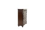 Antique Cherry / Antique Walnut Wooden 1pc Chest Of Drawers Storage Bedroom Furniture Unique Design