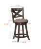 Kipper - Swivel Pub Stool (Set of 2) - Gray