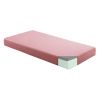 7inch Twin Mattress and Pillow Set Breathable Fabric Gel-Infused Memory Foam Mattress, Pink, Mattress in a Box