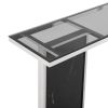 Monolith Chic Marble Console Table