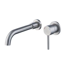 Wall-mounted Faucets (Option: Brushed Nickel)