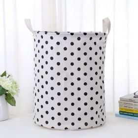 Household cloth dirty clothes basket (Option: A)