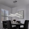 Crystal Elegance LED Chandelier