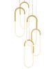 LED Five Clips Chandelier